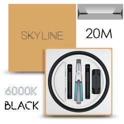   SKYLINE MILKY WAY EXKLUZÍV Indirekt világítás 24V 8,7W/m 6000K 20m hosszú Fekete