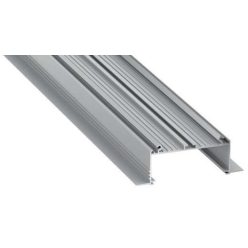 Led Alumínium Profil SORGA 2 méter Ezüst Led Alumínium Profil SORGA 2 méter Ezüst