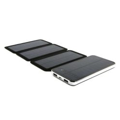 Solar Power Bank 8000mAh 6W napelem