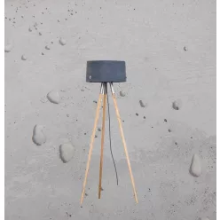 TALMA FLOOR Beton Állólámpa Natúr