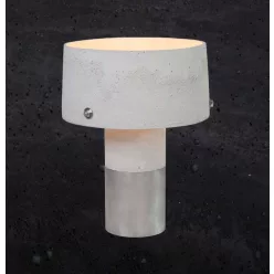 TALMA TABLE Beton Asztali Lámpa Fekete