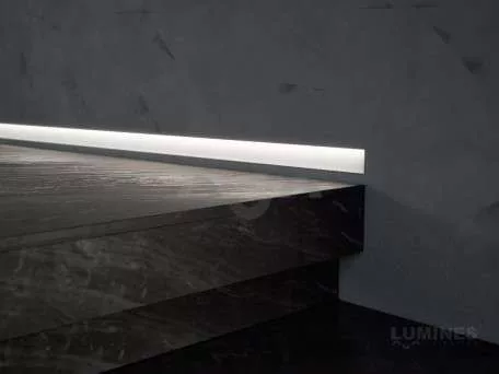 LED Alumínium Profil TIANO Fehér 3 méter