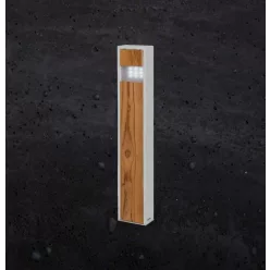 TOTEM SLIM Kültéri Beton Lámpa Fekete