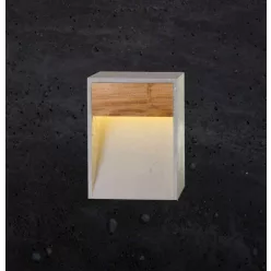 TOTEM WIDE Kültéri Beton Lámpa Fekete