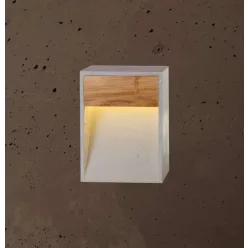 TOTEM WIDE Kültéri Beton Lámpa Csokoládé