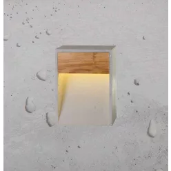 TOTEM WIDE Kültéri Beton Lámpa Natúr