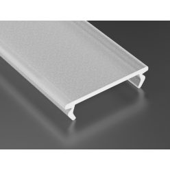 Opál - Frosted Milky PMMA takaróprofil DOUBLE 3 méter