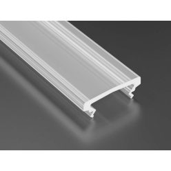   Magasított Opál - Frozen PMMA takaróprofil 3 méteres profilokhoz