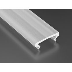   Opál - Frosted Milky PMMA takaróprofil Magasított 3 méter