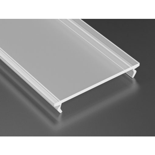 Opál PVC takaróprofil Széles Led profilokhoz 2,02 méteres Exkluzív kivitel