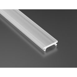 Opál - Frosted Milky PMMA takaróprofil Keskeny 3 méter