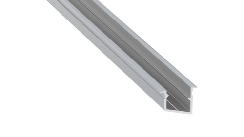 LED Alumínium Profil Beépíthető [V] Natúr aluminium 1 méter