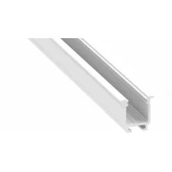   LED Alumínium Profil Beépíthető Mély Horonnyal [W] Fehér 1 méter