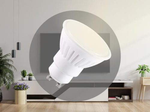 NEDES Dimmelhető led izzó GU10 7W Meleg fehér