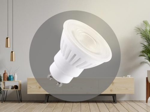 NEDES Dimmelhető led izzó GU10 6,7W Meleg fehér