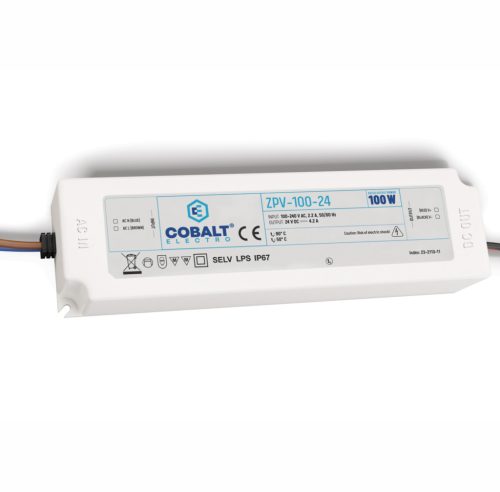 COBALT Led tápegység ZPV-100-24 100W 24V 4,2A IP67