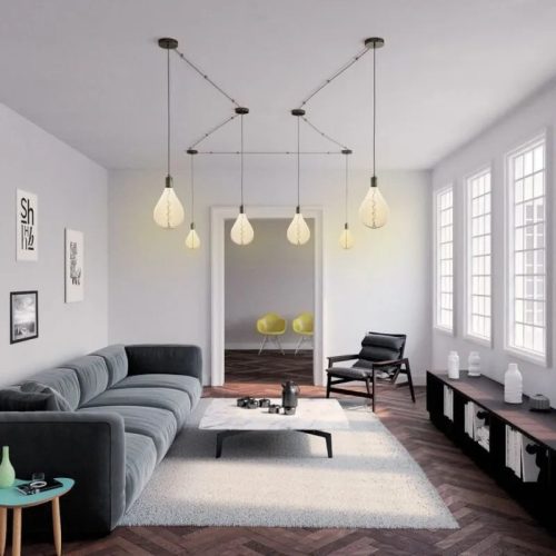 Nedes LED Filament SPIRAL 4W SMOKE A165 E27 2000K