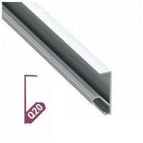 LED Alumínium Profil Polcél világításhoz [Q20]
