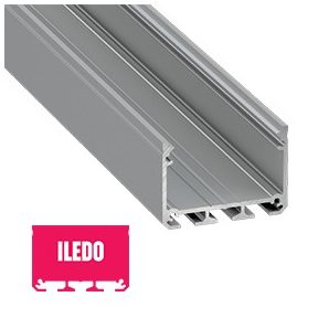 LED ALUMÍNIUM PROFIL SZÉLES MAGAS (ILEDO)