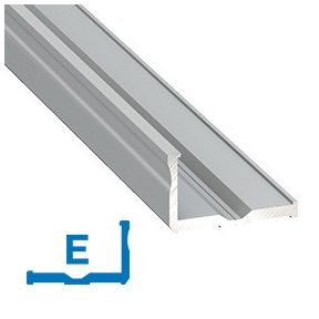 LED ALUMÍNIUM PROFIL L ALAKÚ SZÉLESEBB (E)