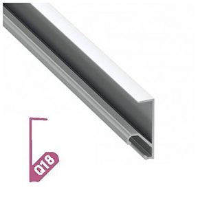 LED Alumínium Profil Polcél világításhoz [Q18]
